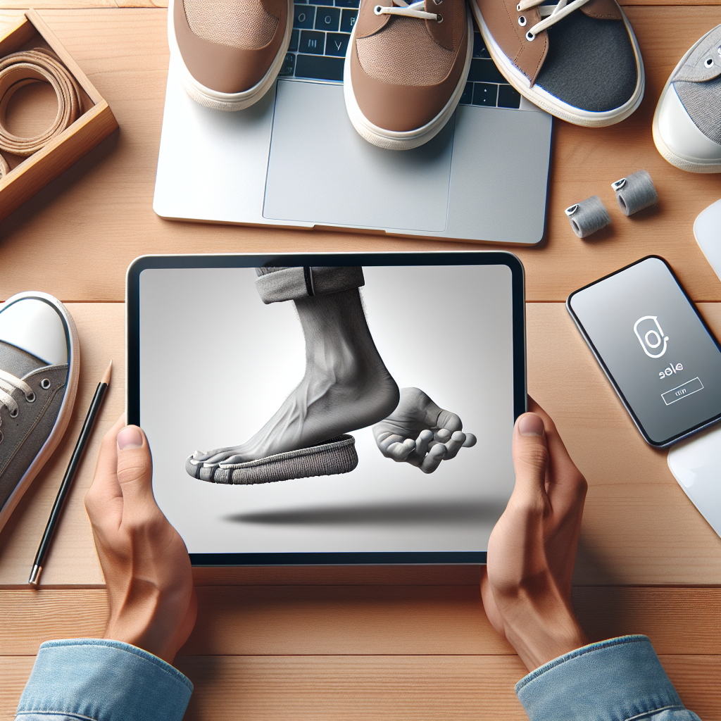 Barfuss-Schuhverkauf